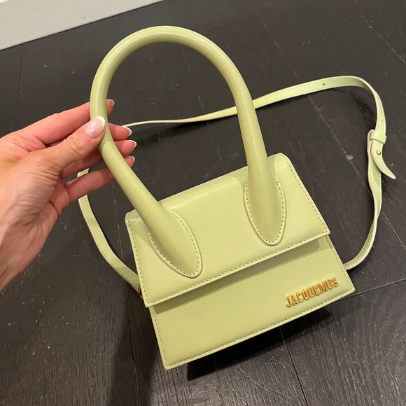 Limited collection green jacquemus le chiquito moyen bag - Picture 1 of 9